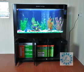 闽江水族箱大型生态鱼缸玻璃水族箱龙鱼缸底过滤闽江八星1.5米